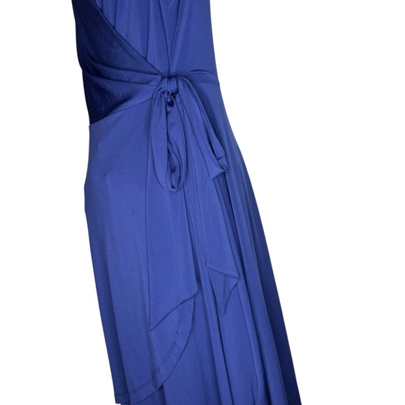 Truth & Fable Women’s Jersey Layer Wrap Dress Women’s Size 2XL PLUS - Navy Blue - Picture 9 of 14